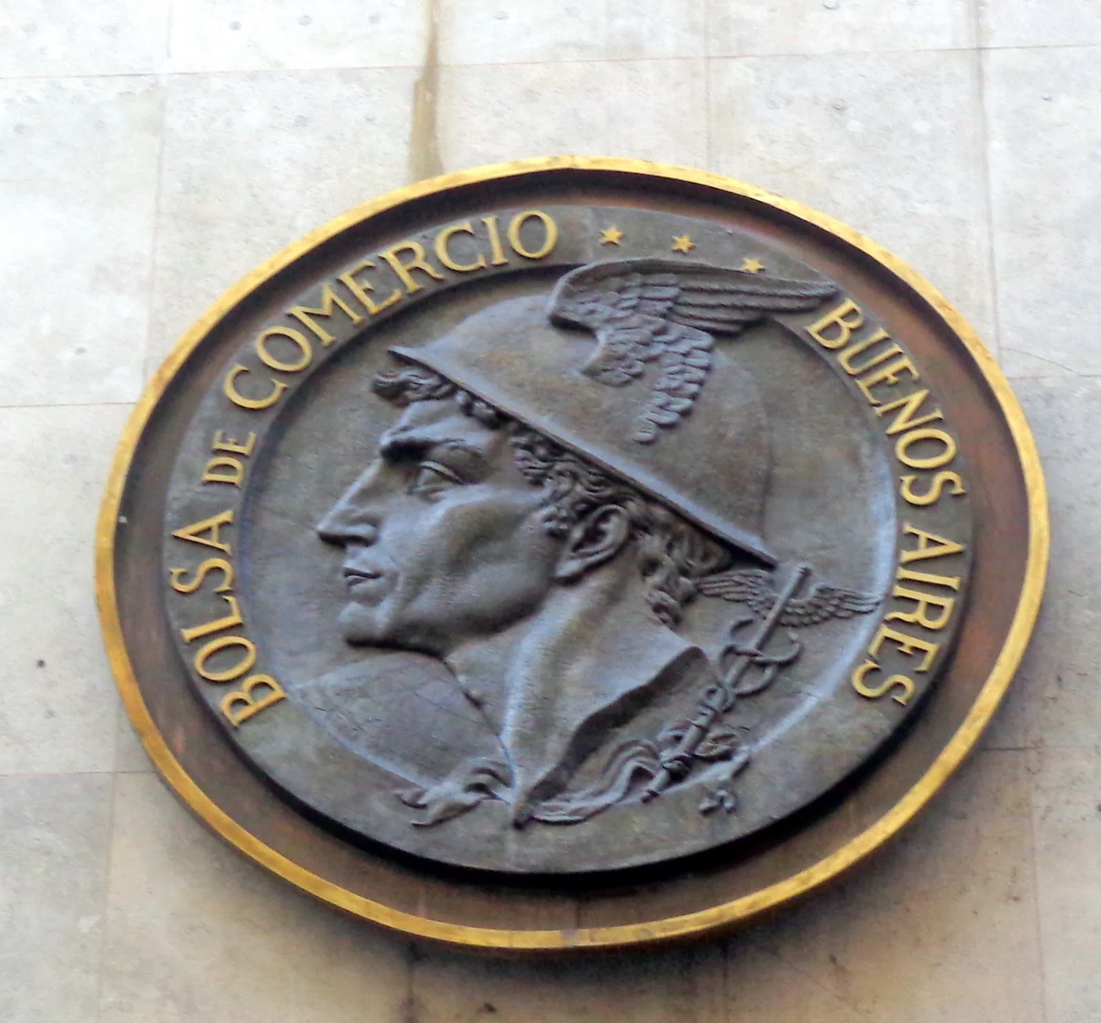 Bolsa de Comercio de Buenos Aires, escudo
