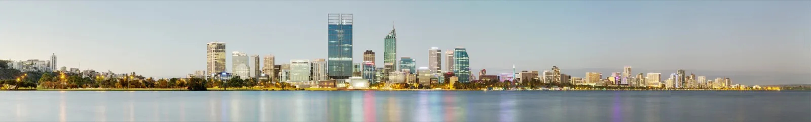 Perth CBD from Mill Point