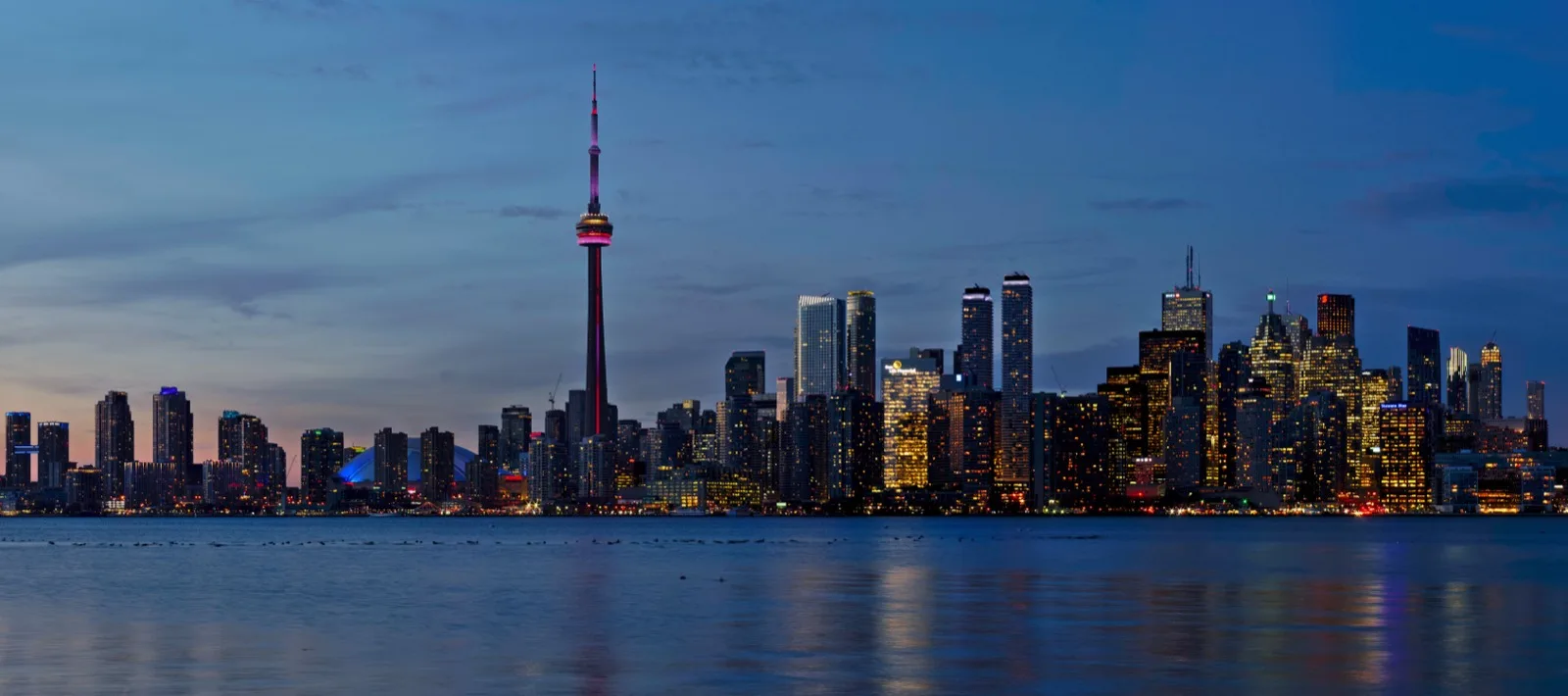Quebec City skyline in Canada, home region of the technology company discussed