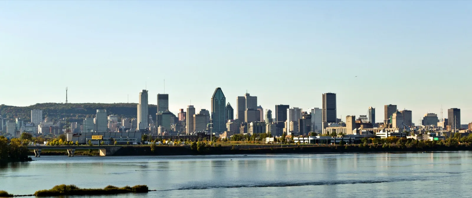 Montreal skyline September 2013