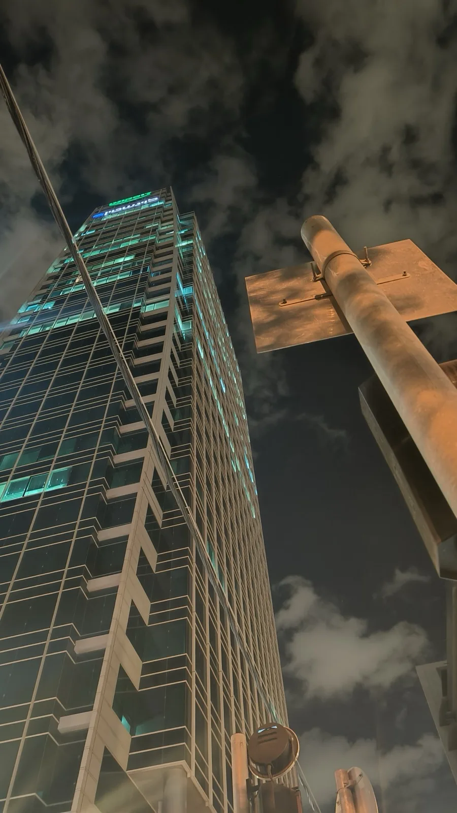 Exterior view of a stock exchange building facade in Tel Aviv, symbolizing Israeli securities market regulation and corporate governance