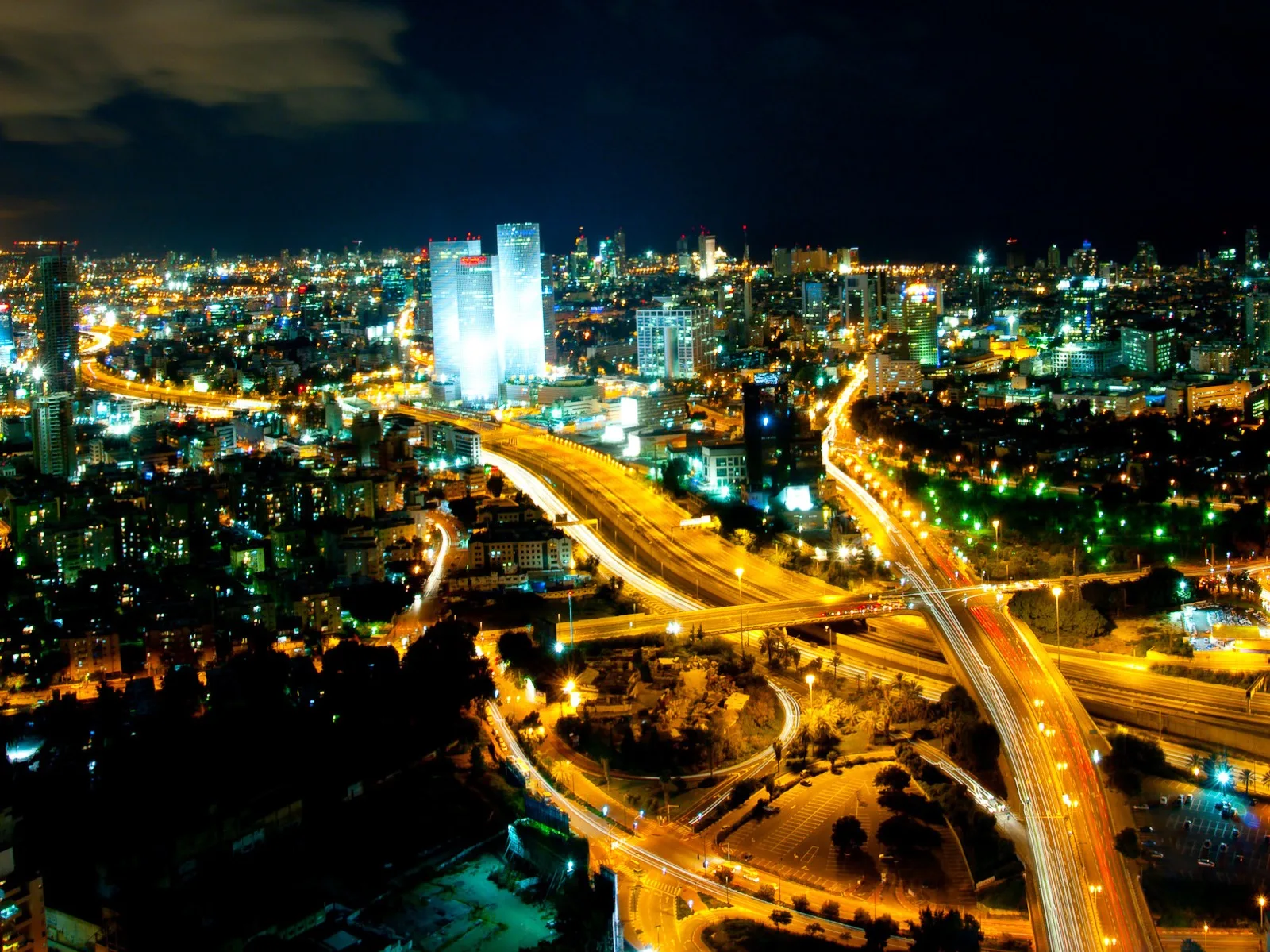 Tel Aviv Skyline (night)