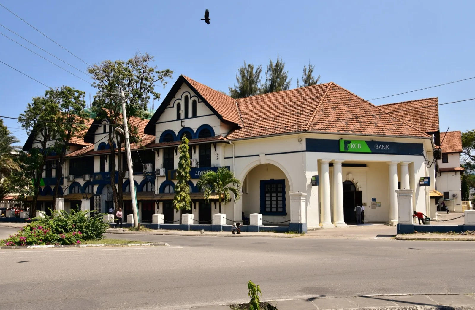 Exterior view of the Nairobi Securities Exchange building with the Kenyan flag, symbolizing capital markets regulation and investor protection in Kenya