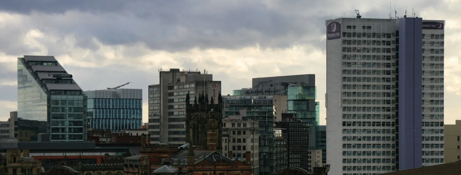 A modern office building in the United Kingdom