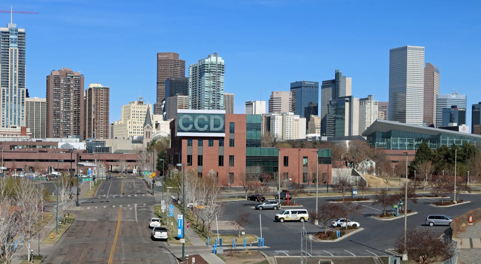 Denver skyline March 2017