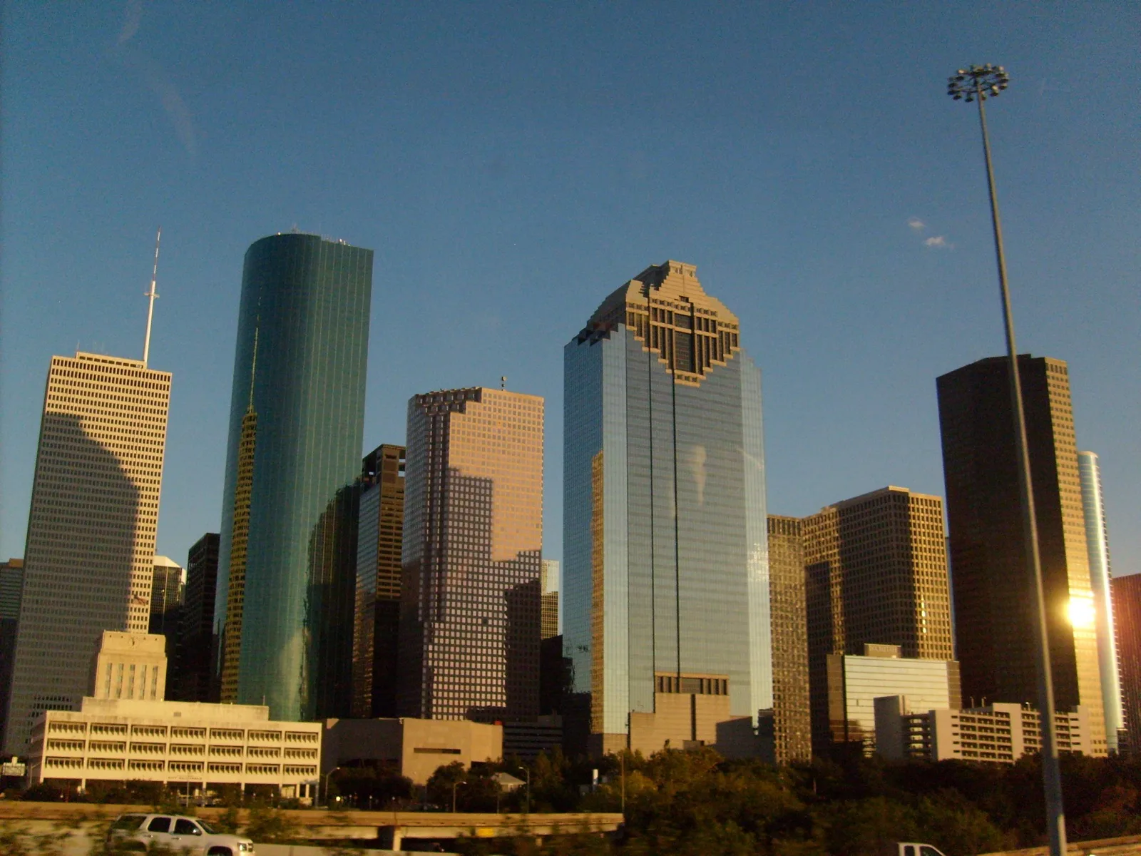 Downtown Houston Skyline; 2009