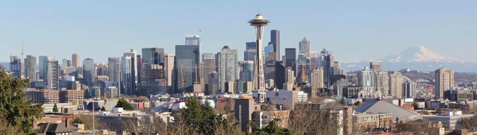 Seattle skyline from Kerry Park, March 2019