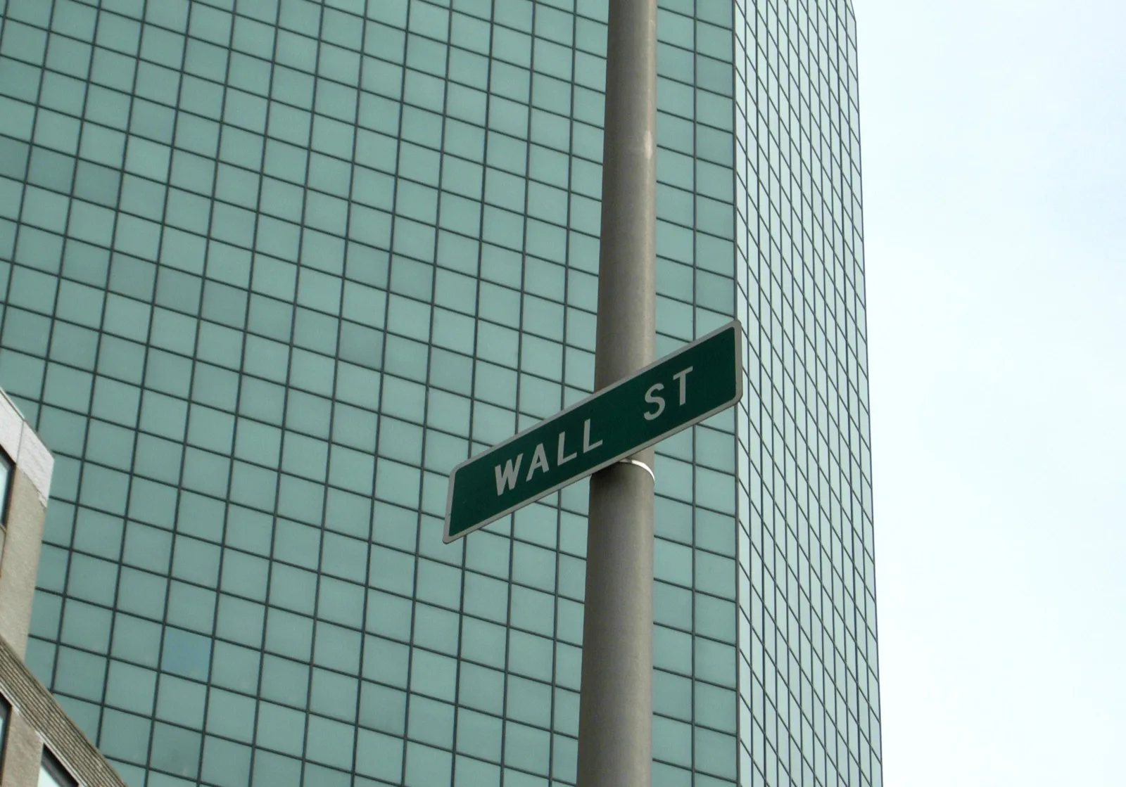 Wall Street Sign New York